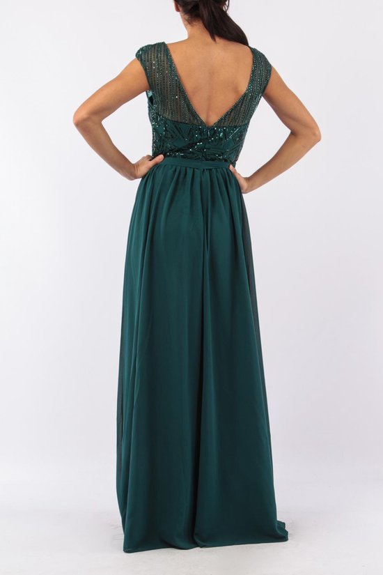 Goedkope Galajurk Feestjurk Groen Jurken Voor Dames Avondjurk