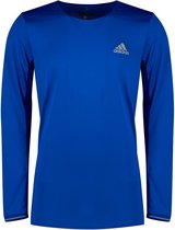 Adidas Fast Lange Mouwenshirt Blauw S Man