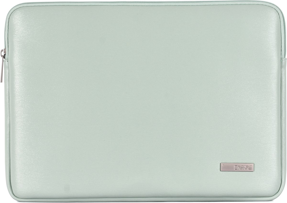 Laptophoes 13 Inch GV – Laptop Sleeve - Geschikt voor Macbook Air & Pro - Mintgroen