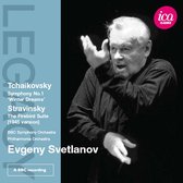 BBC Symphony Orchestra, Philharmonia Orchestra, Evgeny Svetlanov - Symphony No.1/Firebird Suite (CD)
