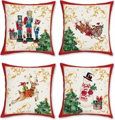 Housses De Coussin Décoratives Confortables, Affiche De Film La Belle