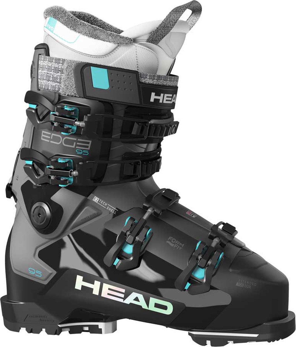 Head Edge 95 W HV Gw - Black/turquoise - Wintersport - Wintersport schoenen - Skischoenen