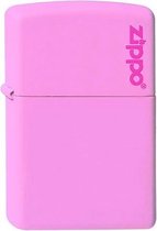 Aansteker Zippo Pink Matte Zippo logo
