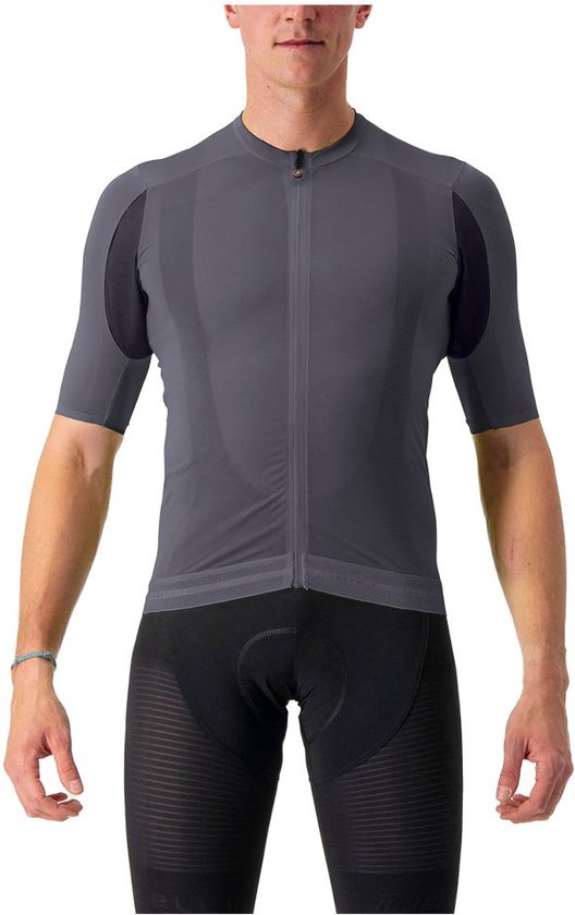 Castelli Superleggera 3 Jersey Met Korte Mouwen Grijs M Man