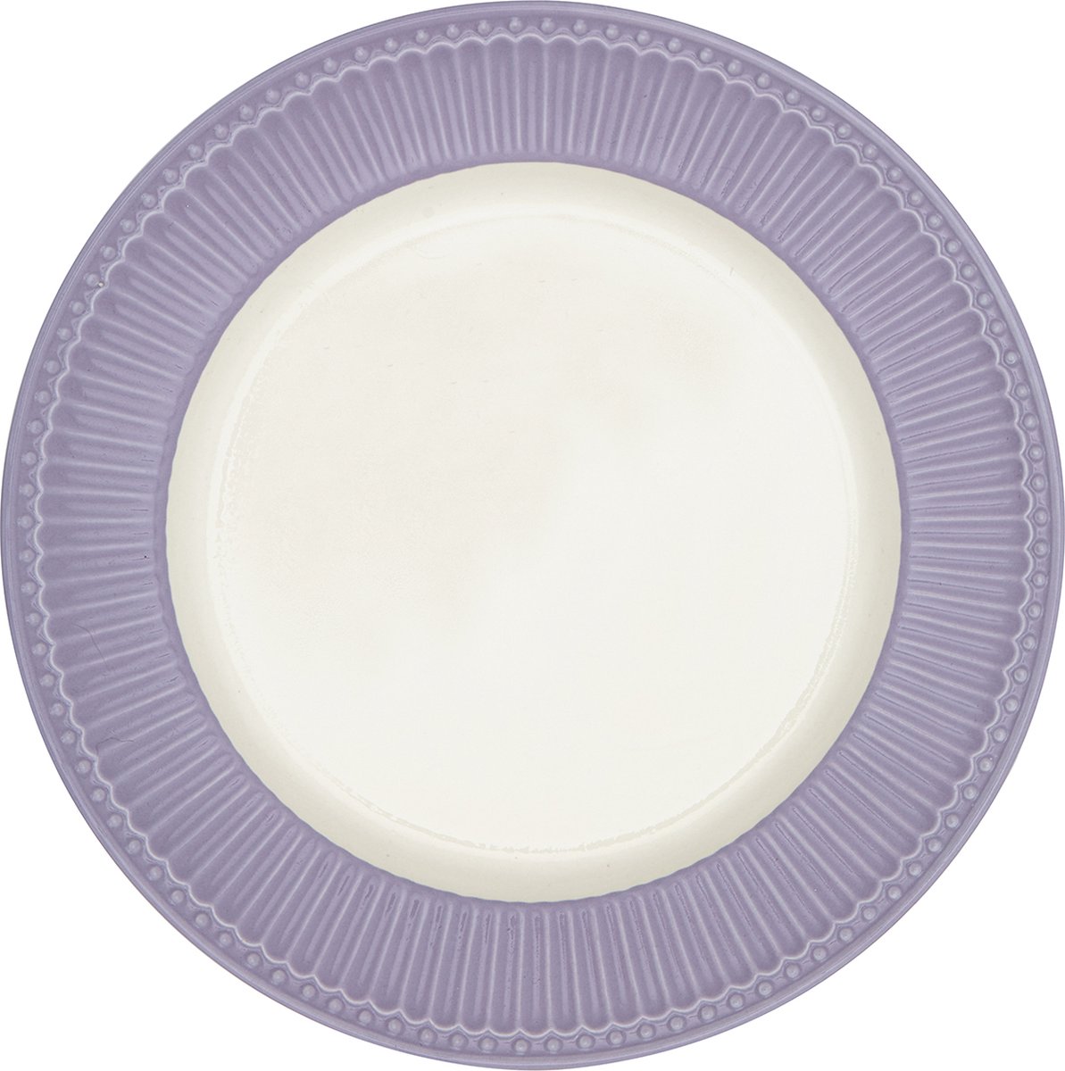 GreenGate Dinerbord Alice lavendel Ø 26.5 cm