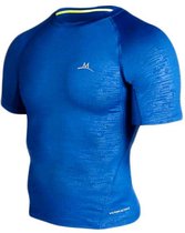 Mission Performance T-shirt Met Korte Mouwen Blauw XL Man