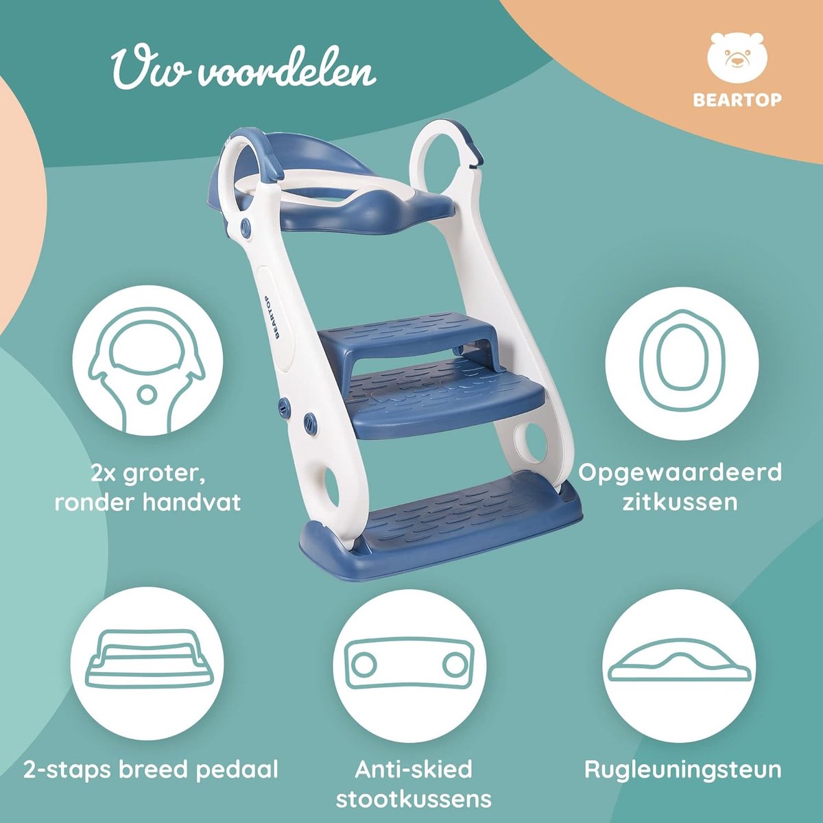 Goedkoopste kindertoiletbril \ kinder Plaspot - Toilet seat for children