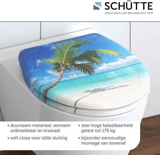 Toiletbril, rechthoekige toiletbril, zachte wc-bril, wit snelsluiting, badkamers, vierkante toiletbril, eenvoudige bevestiging aan de bovenkant, verstelbare scharnieren, vierkant toiletdeksel, wit