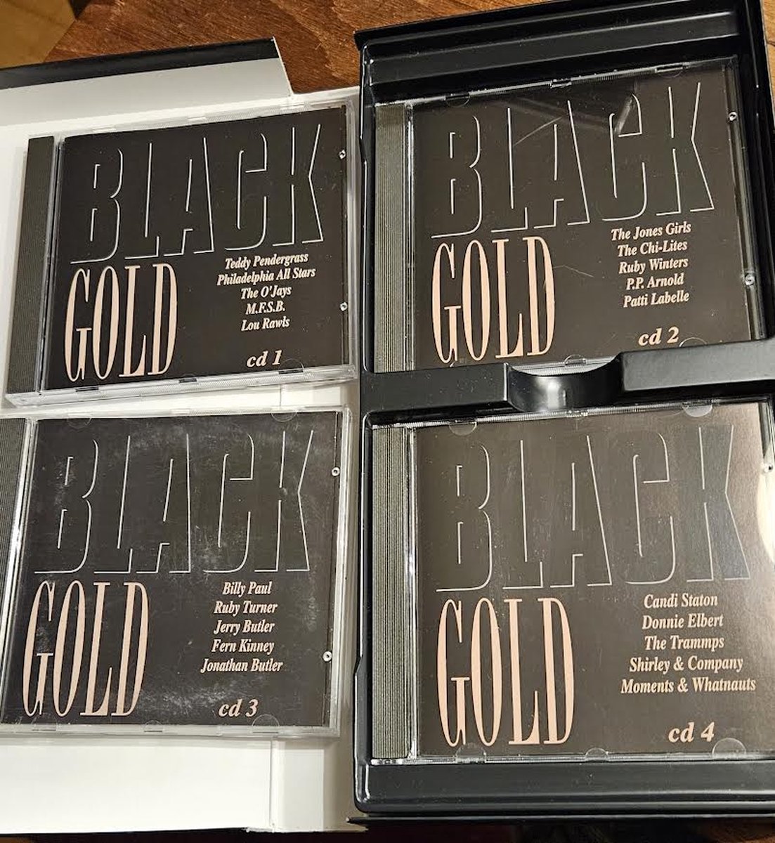 Various – Black Gold [ Box Set 4 x CD, Compilation]