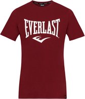 Everlast Russel - T-Shirt - Katoen - Wijnrood - M