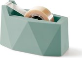 - Plakbanddispenser, plakbandhouder en washi-tape, groen