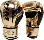 Livano Vecht Handschoenen - Bokshandschoenen - Boxing Gloves Set - Kickboks Handschoenen - Heren - Dames - Goud - 8 oz