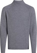 Calvin Klein Merino Rib Trui Met Hals - Streetwear - Volwassen