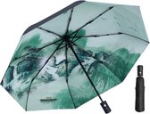 Livano Luxe Stormparaplu - Windproof Paraplu - Stormproef - Opvouwbaar - Automatisch Uitklapbaar - Umbrella - Mountain