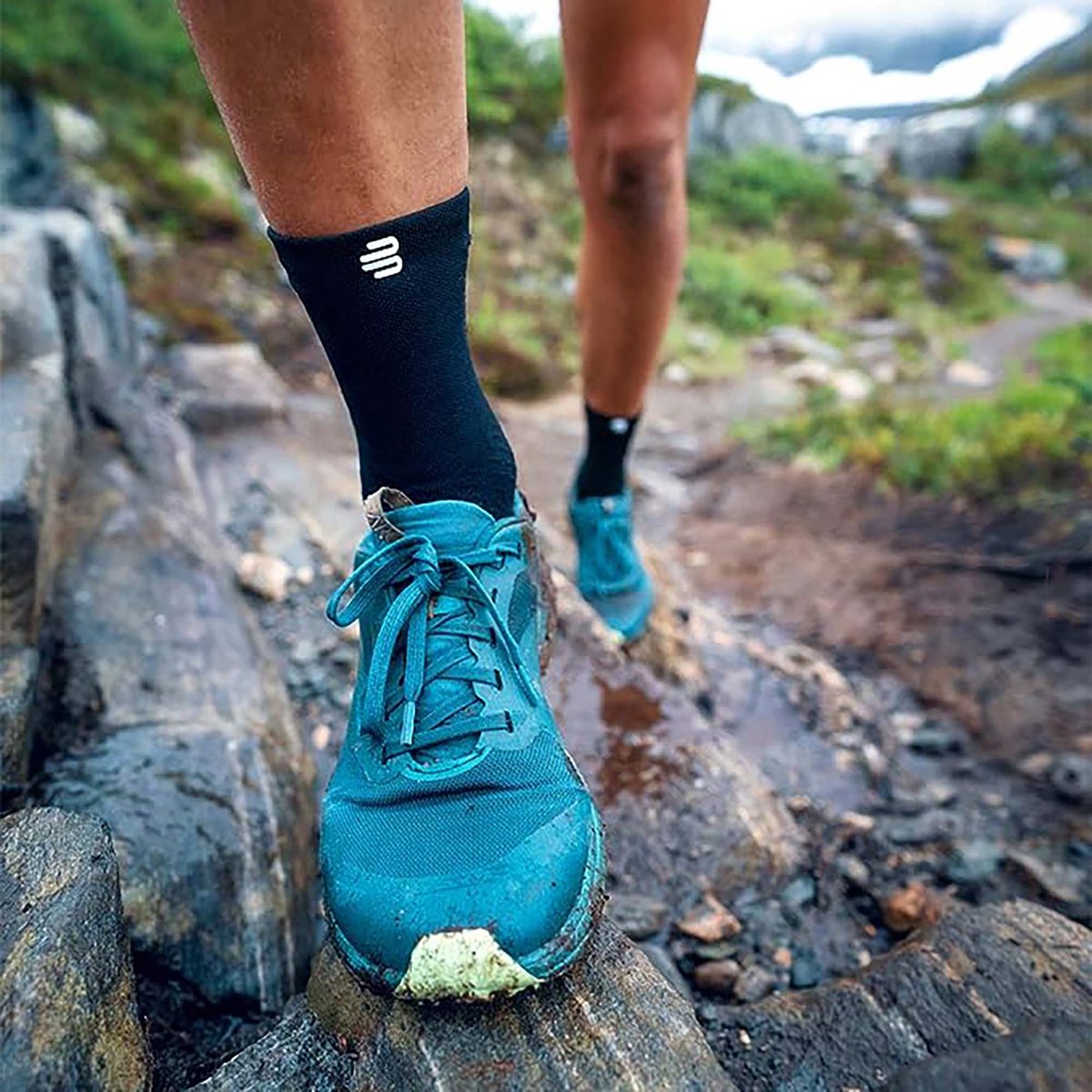 Bauerfeind Run Ultralichte Mid Cut Sokken, Heren - Sportwear - Volwassen — cadeau in Cadeau-ideeën - foto 4