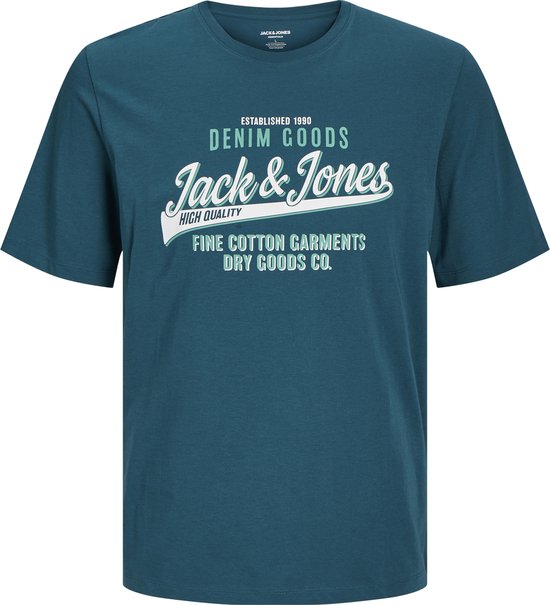 T-shirt Homme JACK&JONES JJELOGO TEE SS O-NECK 2 COL AW24 SN - Taille S