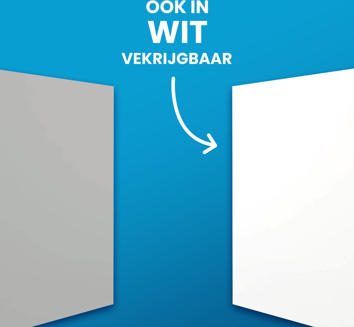IVOL Whiteboard zonder rand 90x120 cm Grijs - Magnetisch thumbnail 5