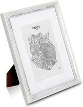 Lancaster fotolijst rechthoekig 24,8 x 19,3 cm foto's passe-partout hout