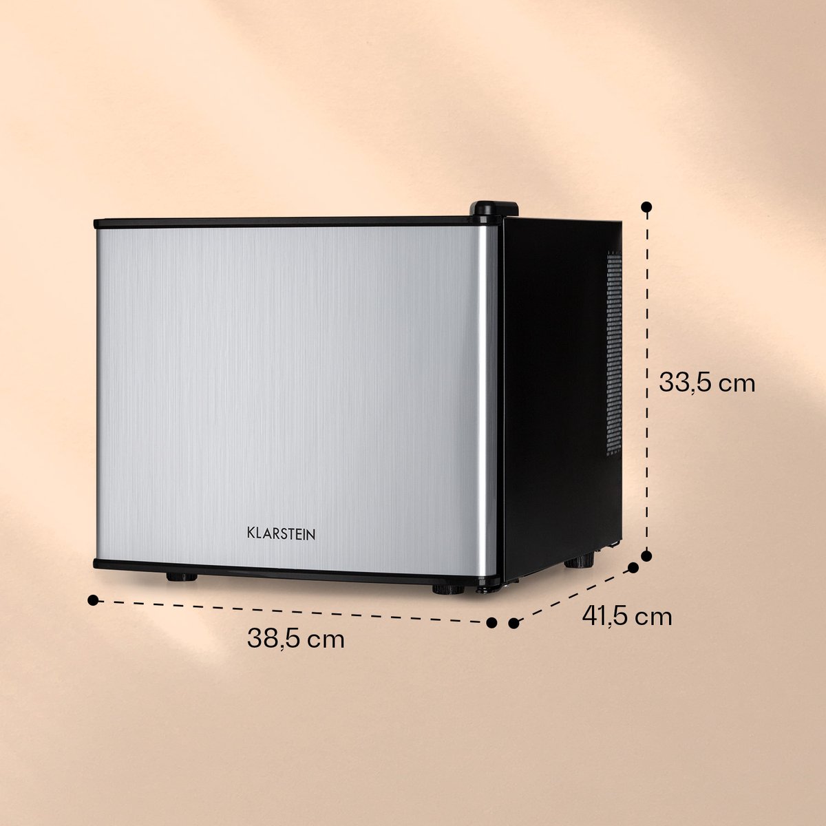 Geheimversteck mini-koelkast 2 niveaus 17 liter 26 dB thermo-elektrisch