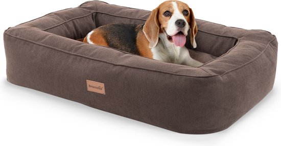 Hondenmand DoggySnuggle Dark Green. Een hondenmand met coating
