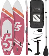 Bol.com Lanikai Cruiser 9.8 opblaasbaar paddleboard SUP board set 305x77x10 aanbieding