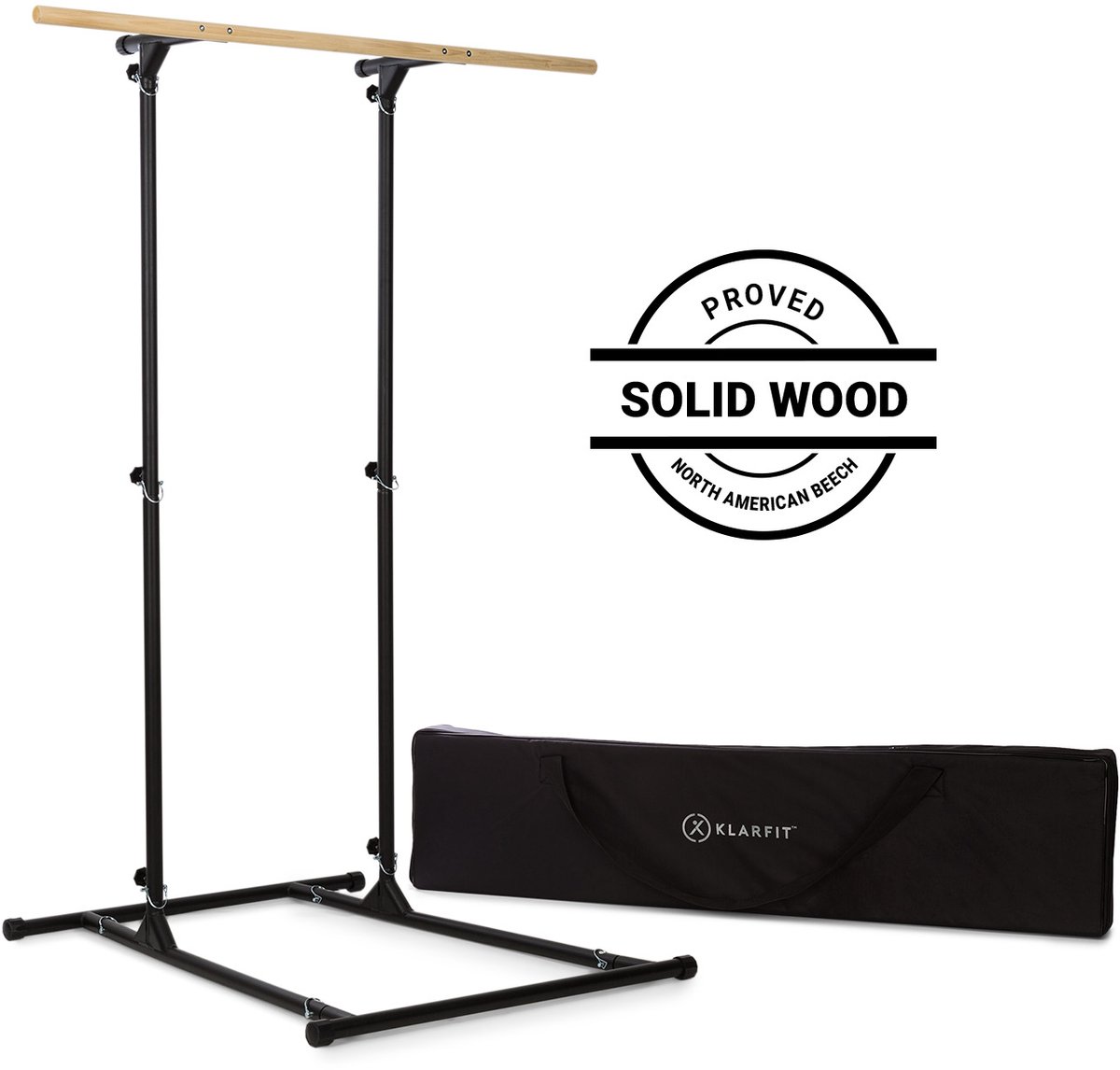 Bol.com T-Trix pull up station MultiGym-concept max.100 kg transporttas zwart aanbieding