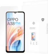 Cazy Tempered Glass Screen Protector geschikt voor Oppo A38 - Transparant