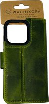 Wachikopa leather Classic iPhone Case for iPhone 15 Pro Max Green