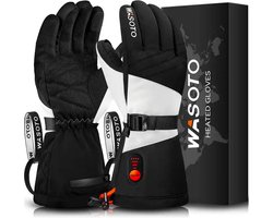Wasato - verwarmde handschoenen one size fits all - handschoenen verwarmd - Eletrische handschoenen met app - handschoenen met verwarming - elektrische handwarmer - nieuwe laders toegevoegd!