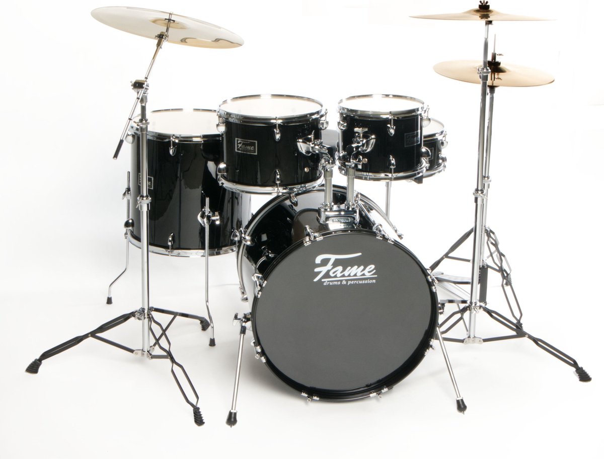 Fame FG20B-BK First Gig Studio Set Black - Drum set