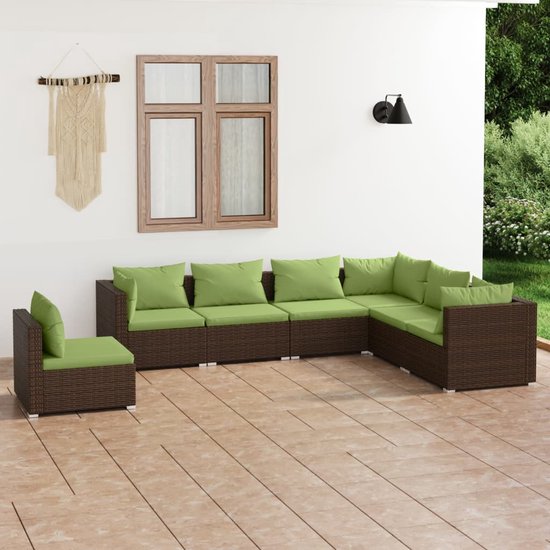Salon de jardin modulable 3 places terracotta - Mixi