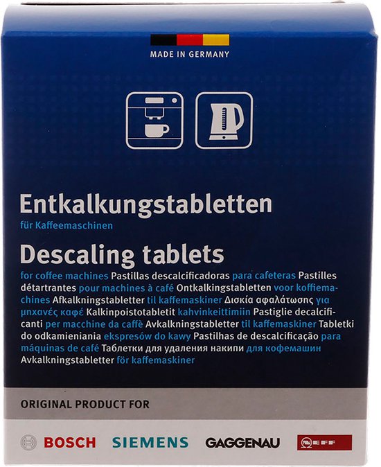 Bosch / Siemens - Ontkalkingstabletten - 12 Stuks