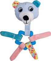 Jack and Vanilla Speelgoed - Hondenspeelgoed - Puppyspeelgoed - Lichtblauw - bijtspeelgoed