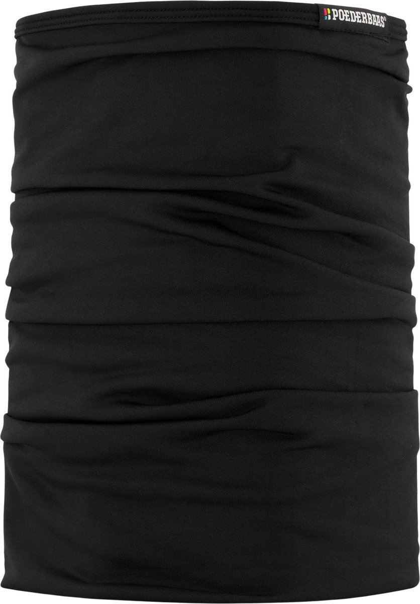 Poederbaas Nekwarmer Sports Performance - Zwart - One Size - Multifunctioneel