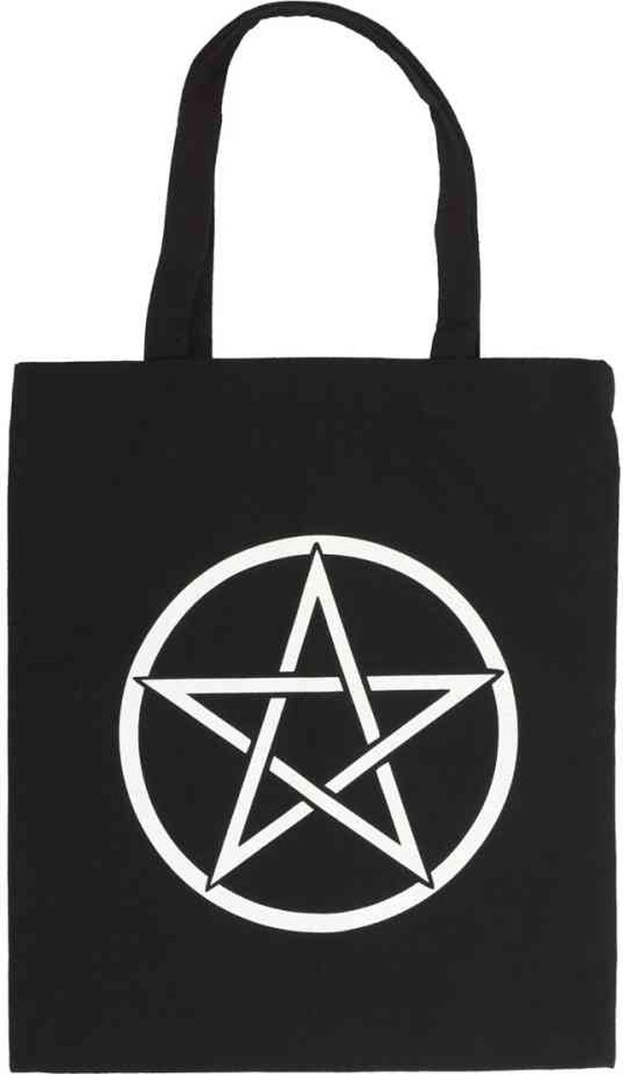 Something Different - Pentagram Tote bag - Zwart