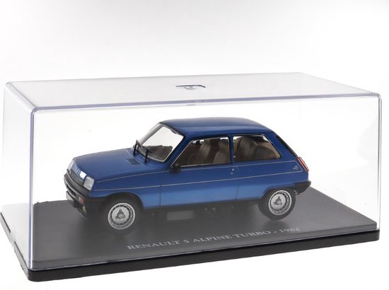 Bburago Renault 5 Turbo – Schaal 1:24 – Die-cast Model – Met Open Deuren – Blauw Of Rood – Officiële Renault-licentie