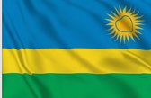 VlagDirect - drapeau rwandan - drapeau rwanda - 90 x 150 cm