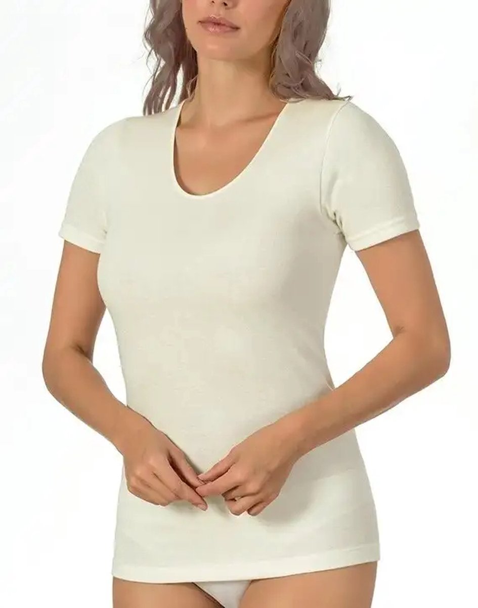 Terecey Thermisch shirt voor dames, lange mouwen, winter, sexy, slank, basic T-shirt met vierkante hals, contrasterende kleuren, basic blouses, top, comfort, lange mouwen, S-2XL, Zwart, S