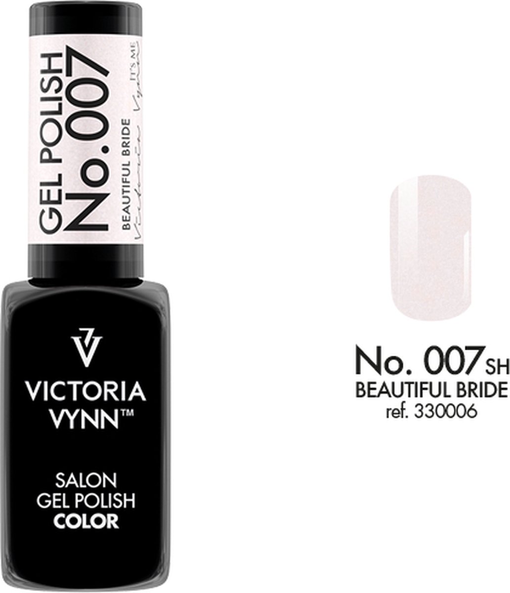 Goedkoopste Victoria Vynn – Salon Gelpolish 007 Beautiful Bride - roze glitters - gel polish - gellak - nagels - nagelverzorging - nagelstyliste - uv / led - nagelstylist - callance