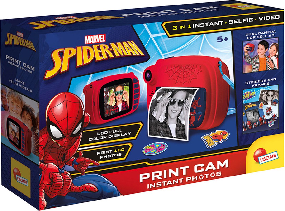 Appareil photo pour enfants spiderman avec fonction photo et vidéo
