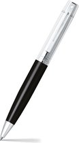 Sheaffer balpen - 300 E9314 - Black barrel chrome cap chrome plated - SF-E2931451