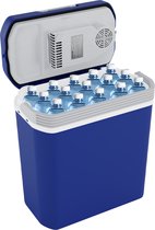 Bol.com Auronic Elektrische Koelbox - Coolbox - Koelen en Verwarmen - 20L - 12V en 230V - Frigobox - Blauw aanbieding
