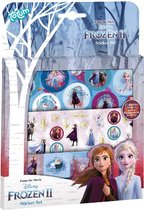 Disney Frozen Totum Sticker Set 3 stickervellen en speeldecor - Stickers Knutselen creatief stickers prinsessen Elsa Olaf Anna