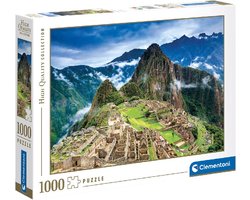Clementoni - Puzzel - 1000 Stukjes - Machu Picchu - Puzzel Voor Volwassenen - High Quality Collection
