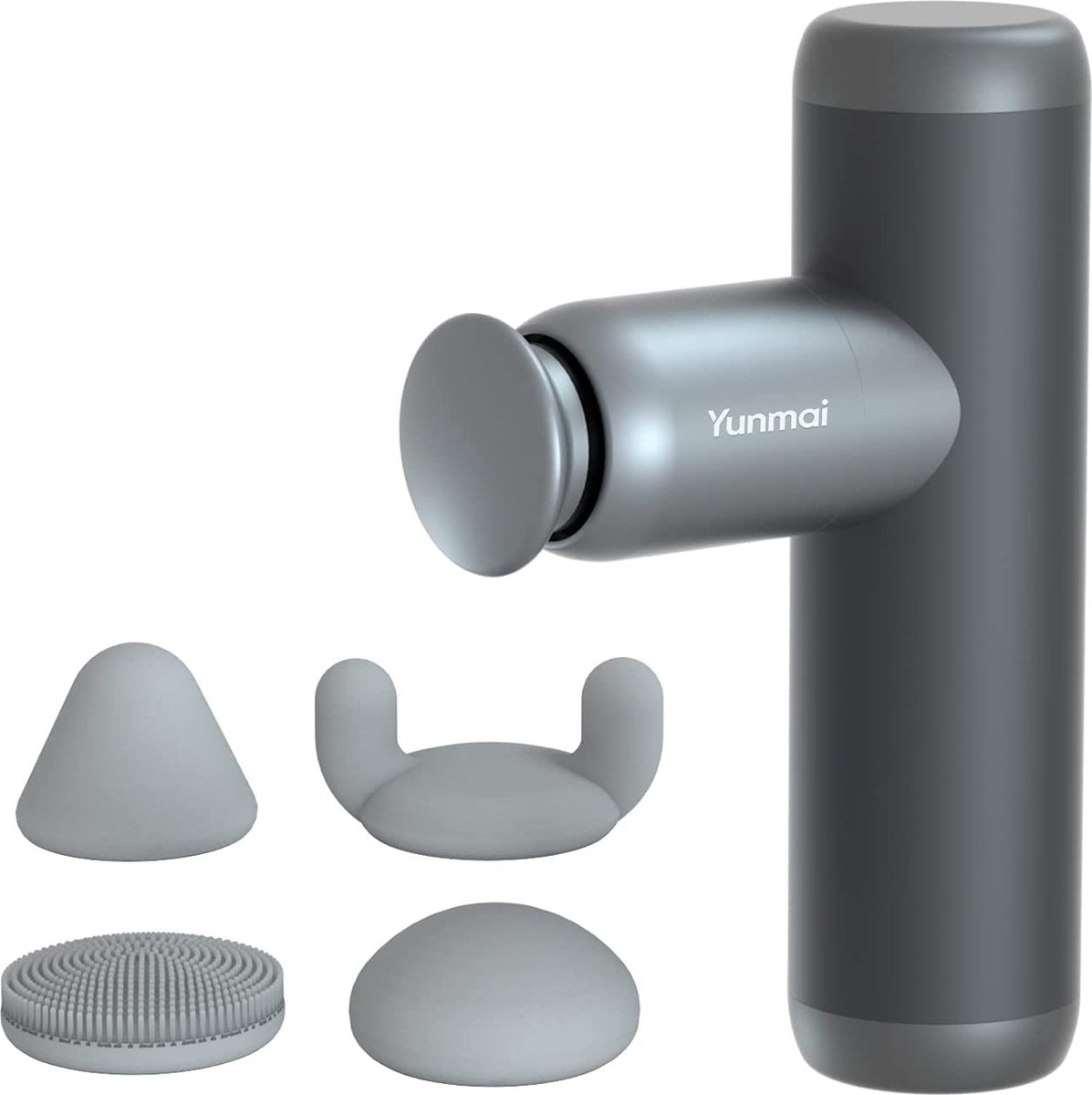 Yunmai Premium Massage Gun Extra Mini | 4 opzetstukken & snelheden | 3200 RPM | Super licht | Tot 48 dagen batterijduur