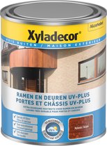 Xyladecor Uv-Plus pour fenêtres et portes - Teinture pour bois - Acajou - 0,75 L