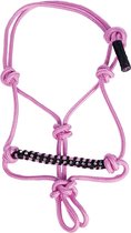 HKM Licol en corde pour cheval de loisir - taille Taille unique - rose