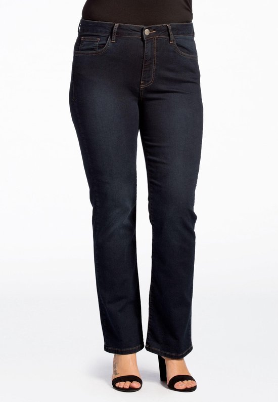 Yoek | Grote maten - dames jeans straight fit
