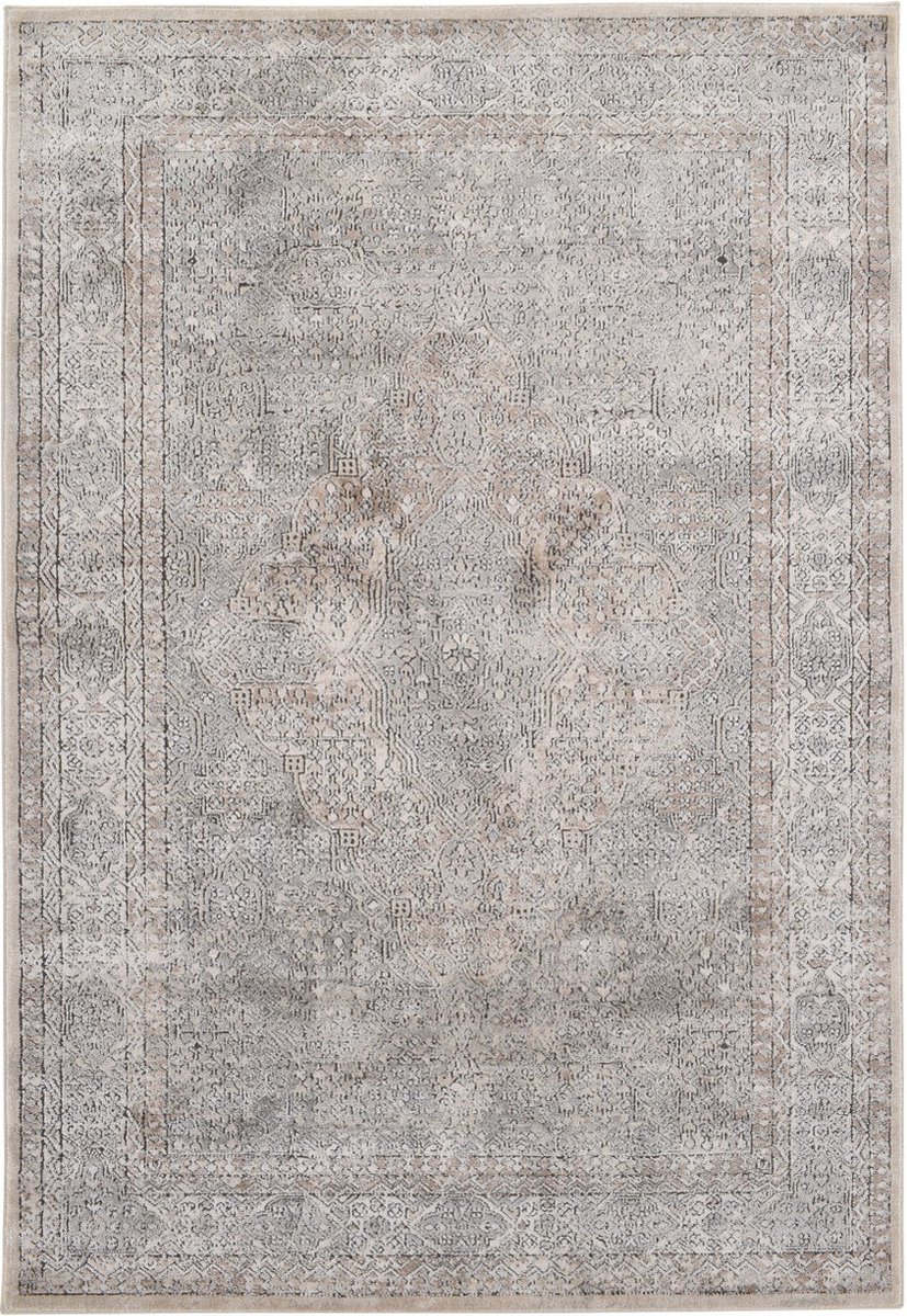Vercai Rugs Oregon Collectie - Hoogpolig Vloerkleed - Zacht Tapijt voor Woonkamer - Polyester - Beige, foto 2