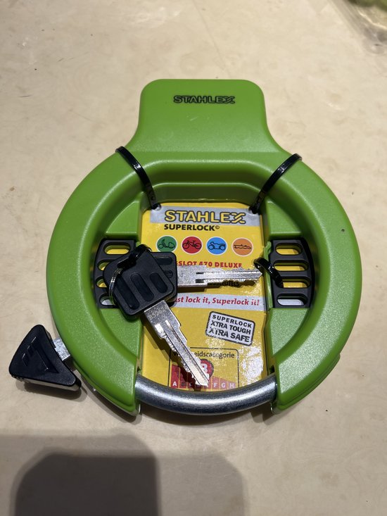 Benson Deluxe ringslot - stevig en duurzaam - mix van trendy kleuren van Benson — afbeelding 4
